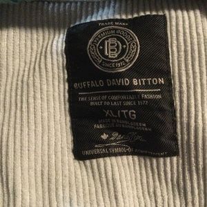 Buffalo David Bitton Men’s Corduroy Shirt